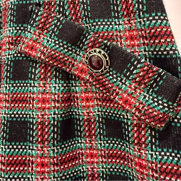 Vintage Plaid Dress - Picture 3 of 5